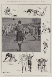 The International Rugby Football Match, England v Wales